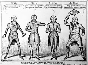 Cuatro Autoridades de Peso sobre la Reforma, 1831 de Charles Jameson Grant